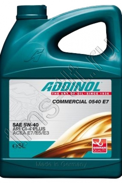 Addinol Commercial 0540 E7