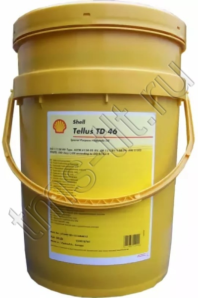 Shell Tellus TD 46 новое название Shell Tellus S2 VA 46