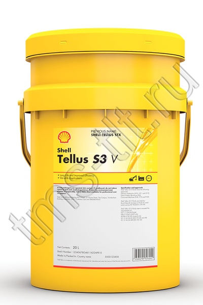 Shell Tellus STX 32 новое название Shell Tellus S3 V 32
