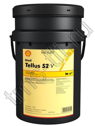 Shell Tellus T 15 новое название Shell Tellus S2 V 15